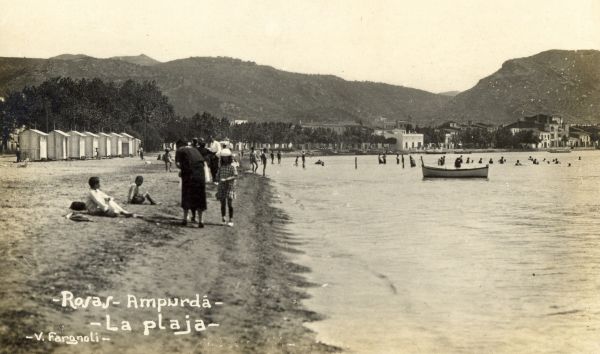 Get Wallpaper Aixi Era La Platja De Roses La Decada Del 1920 El Gerio Digital Desktop Wallpaper