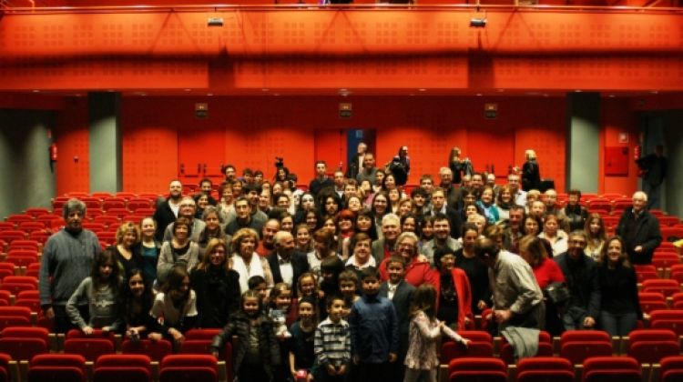 Part dels assistents i actors que han participat