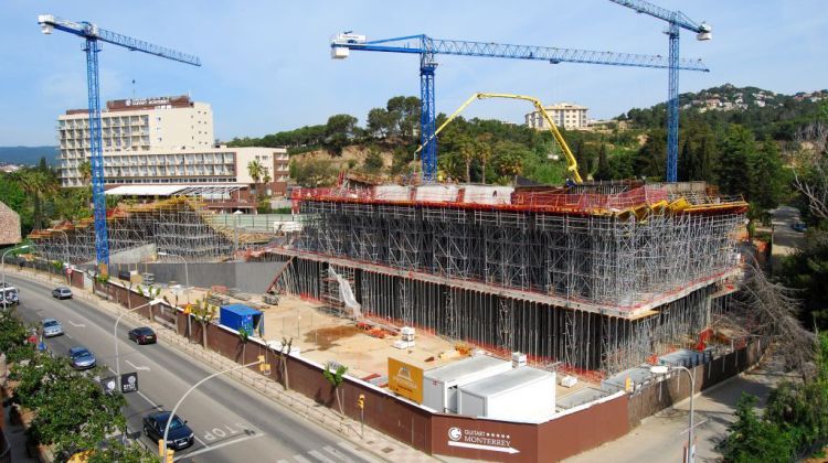 Obres del Gran Casino Costa Brava de Lloret de Mar (Selva)