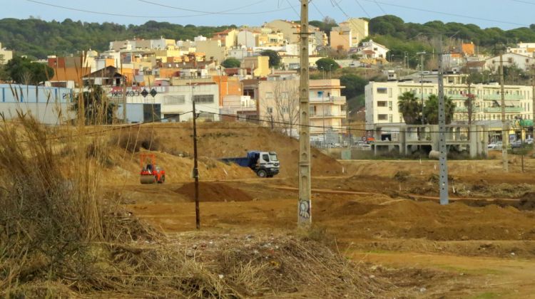 Les obres han començat avui. Aj. de Blanes