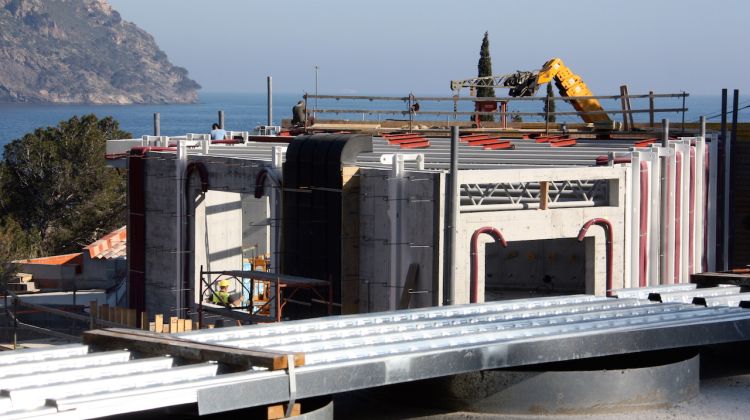 Una de les noves estructures del nou Bulli. ACN