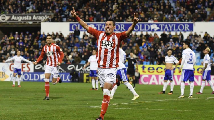 El Girona es va imposar a la primera volta per 0-2 al Saragossa. Girona FC