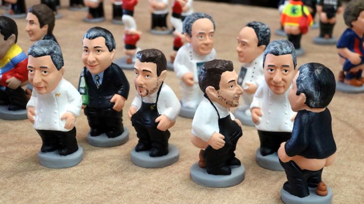 Els germans Roca o Ferran Adrià són algunes de les novetats de Caganer.com d'enguany. ACN