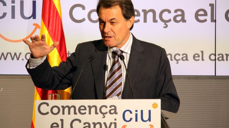 Artur Mas ahir en el transcurs d'una DocSession © ACN