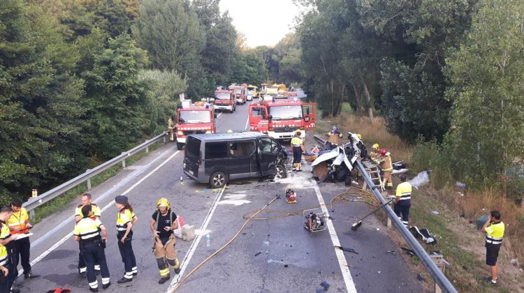 Vista àeria de l'accident. SCT