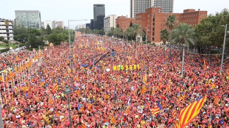 La Diagonal plena a vessar. ACN