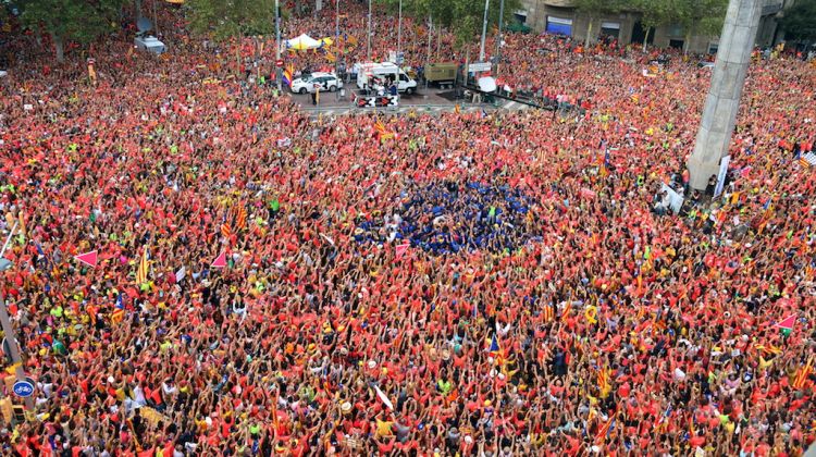 La Diagonal plena a vessar. ACN