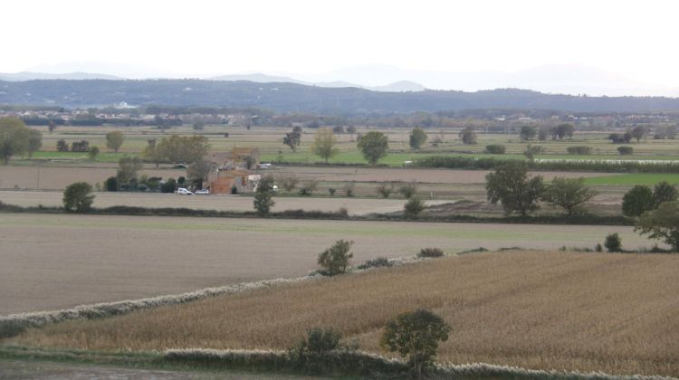 Els terrenys on està projectat construir l'aeròdrom. ACN