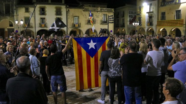 Un moment de l'acte on s'ha proclamat Amer "territori lliure i sobirà". ACN