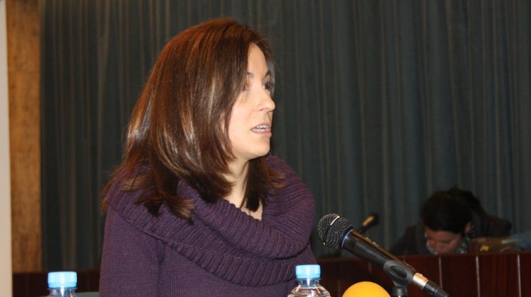 Iolanda Pineda (PSC) confia en revalidar l'alcaldia