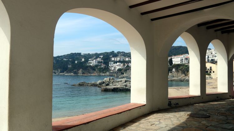 Postal de Calella de Palafrugell, buida. ACN