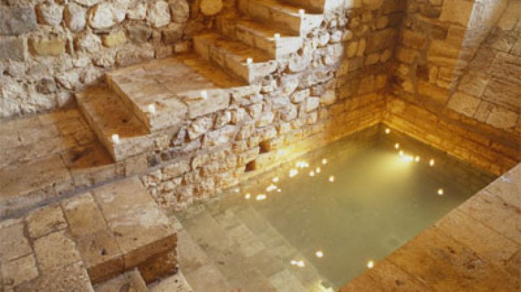 Els banys jueus de Besalú, els únics a Espanya i els tercers en importància a Europa © AG