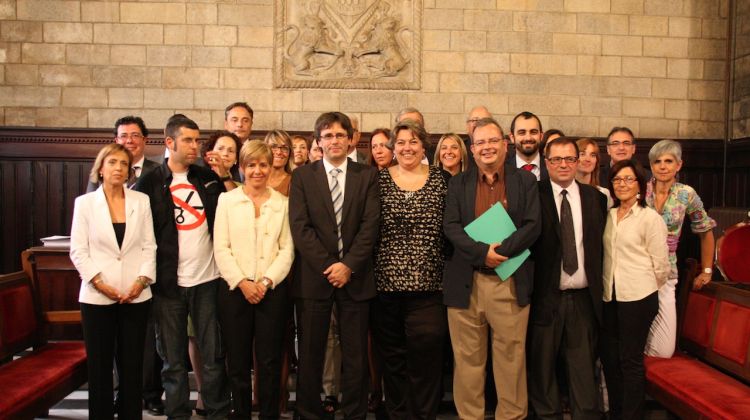 Foto de grup de tots els regidors © ACN