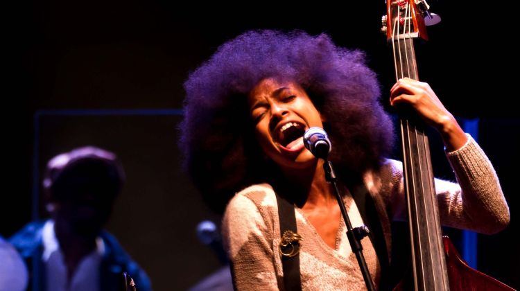 Esperanza Spalding al Festival Castell de Peralada © Maria Alzamora