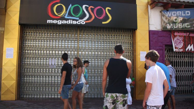 La discoteca 'Colossos', lloc on es va iniciar l'aldarull © ACN