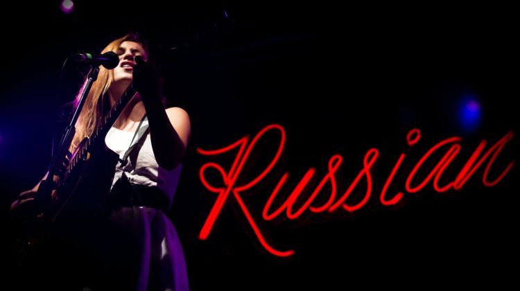 Un moment de l'actuació de Russian Red © Maria Alzamora