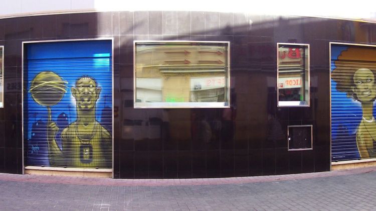Els fets van tenir lloc davant de la discoteca Londoner © Corneli