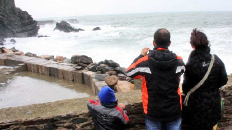 També hi ha alerta per temporal marítim, fort onatge a Llançà © ACN