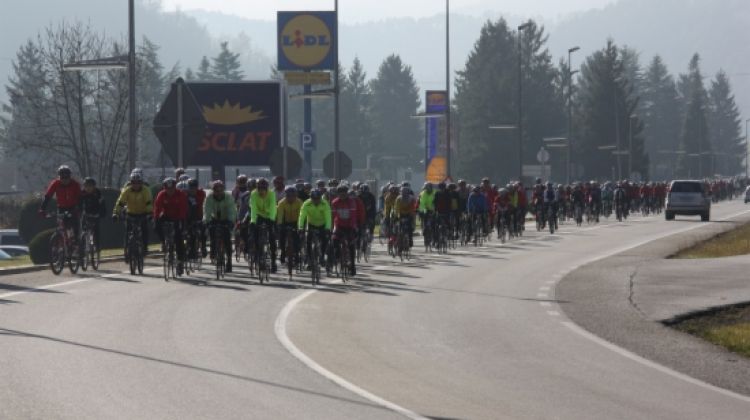 Més de 500 ciclistes han participat en la protesta © ACN