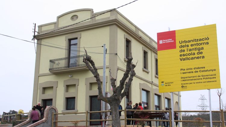 Edifici rehabilitat de l'antiga escola de Vallcanera © ACN