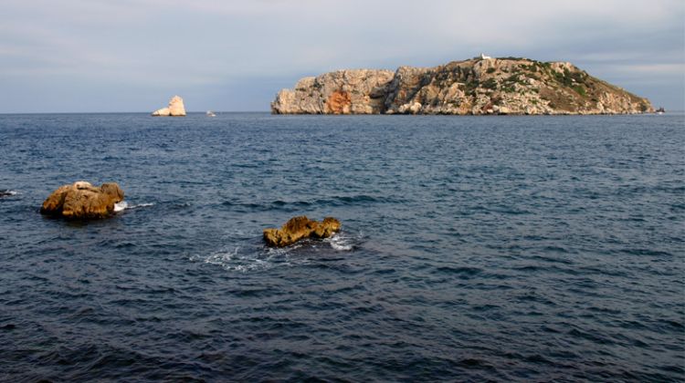 L'home feia submarinisme a l'Estartit