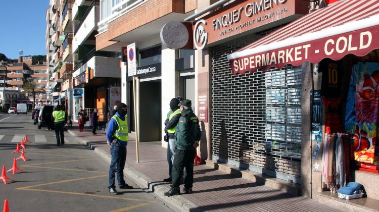 Operatiu de la Guàrdia Civil a Lloret de Mar © ACN