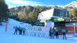 Stop JJOO protesta EN contra les inversions ''milionàries'' per a l'esquí alpí
