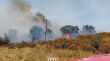Una desena de dotacions dels Bombers treballen per apagar un incendi forestal a Rabós