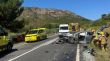 Quatre ferits, un crític, pel xoc frontal un cotxe i una furgoneta a l'N-260 a Llançà
