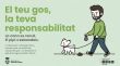 Multes de fins a 300 euros per no netejar els orins i excrements dels gossos a Cassà