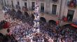 Els Minyons de Terrassa fixen a Girona el punt culminant del seu octubre casteller