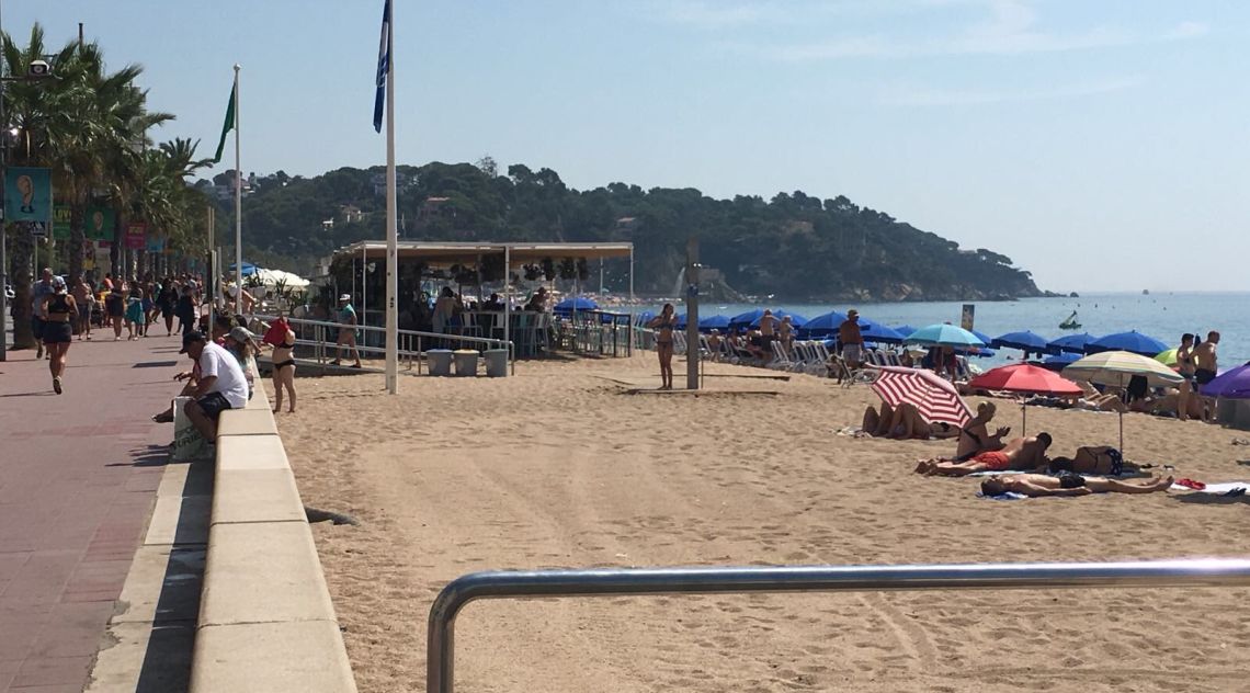 Mor un home de 78 anys mentre es banyava a Lloret de Mar