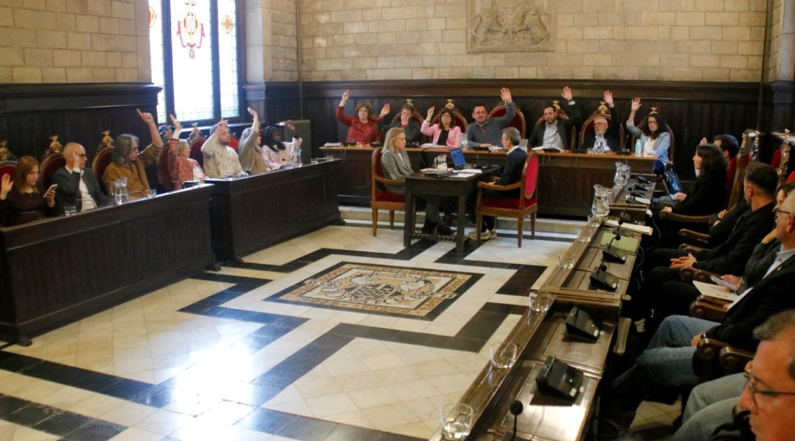 El ple de Girona aprova definitivament el pressupost sense el suport de l'oposició
