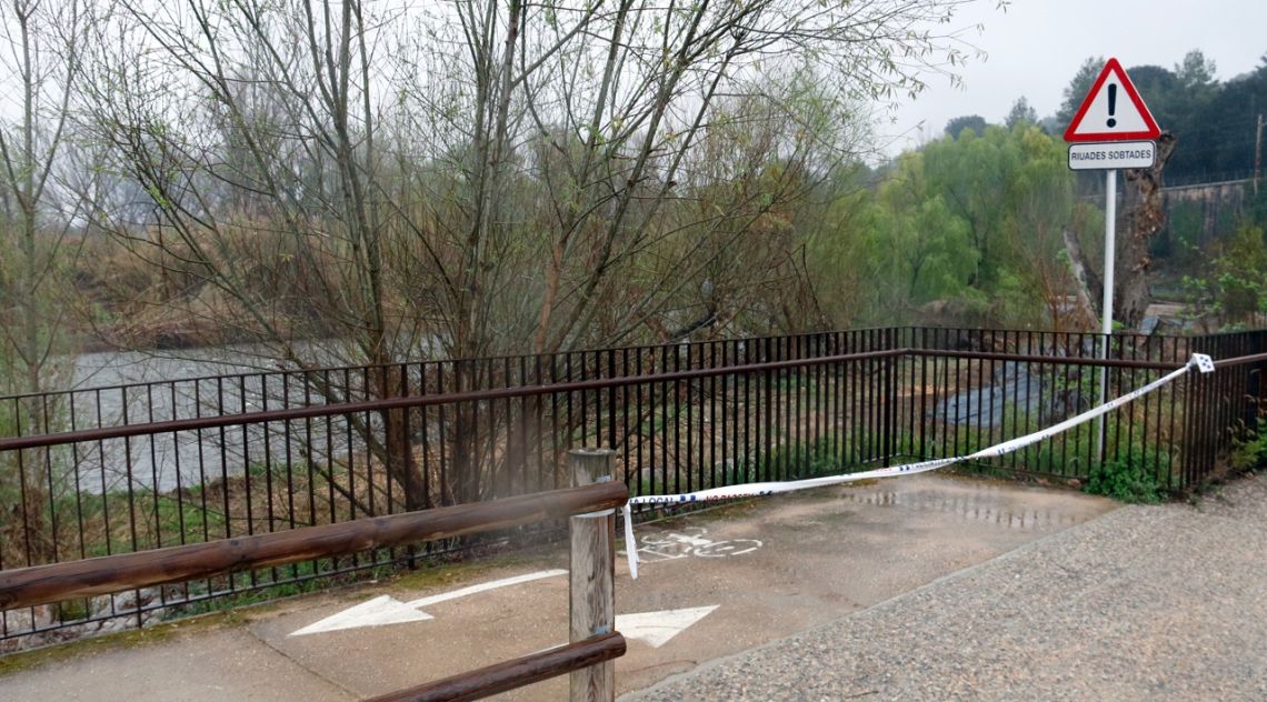 Ajuntaments gironins tallen els accessos als rius Ter i Muga davant l'augment de cabal