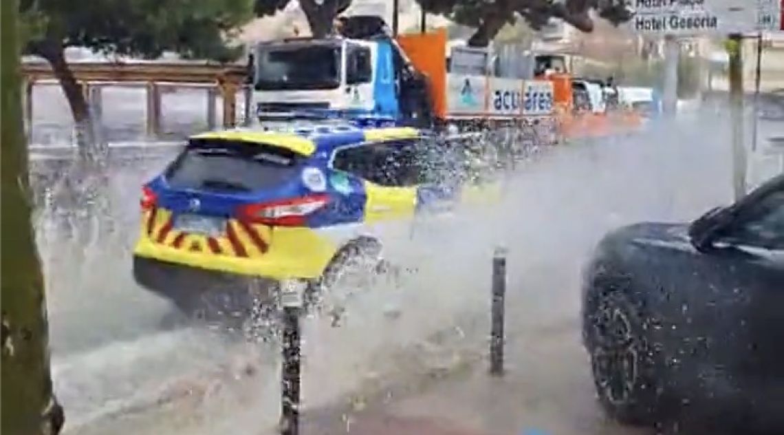 Una forta tempesta deixa més de 90 litres a Sant Feliu de Guíxols