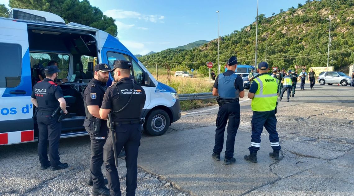 Identifiquen 203 persones amb 283 antecedents en una nit a la demarcació de Girona