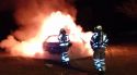 Cremen de matinada dos vehicles a Girona i Llagostera