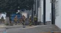 Els Bombers donen per estabilitzat l'incendi a la Megamo de Vilablareix