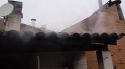 Un incendi a Llagostera afecta dues cases adjacents