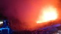 Uns 80 metres quadrats de deixalles autocombustionen a l'abocador de Lloret de Mar