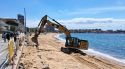 Calonge i Sant Antoni inicia els treballs per restablir les platges afectades pel temporal