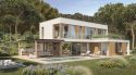 Edifiquen cinc cases de luxe a la urbanització de Camí Ses Vinyes a Begur