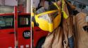 Un incendi crema un supermercat ubicat als baixos d'un edifici de Girona
