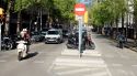 Girona inicia l'eliminació d'aparcaments al tram central del carrer de la Creu