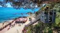 Un pi descalçat obliga a tancar un mirador a Lloret de Mar