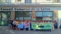Treballadors del Consell Comarcal de la Selva protesten per falta de personal