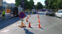 Girona inicia la reforma al carrer de la Creu eliminant aparcament i desplaçant el carril bici