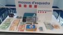 Quatre traficants detinguts a Lloret i 97.000 euros en droga intervinguda