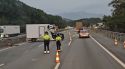 Quatre vehicles implicats i tres ferits en un accident a l'AP-7 a Fogars