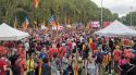 12.000 persones es manifesten a Girona per la independència, el doble que l'any passat